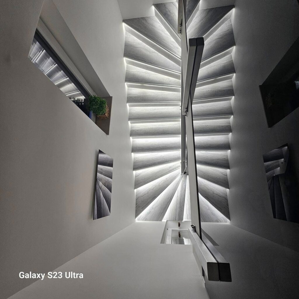 Püspöki Lépcső gipszbeton lépcső – Tinnye (2. projekt)